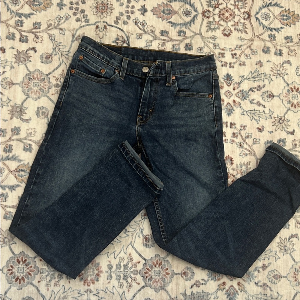 Levi's Classic Indigo Straight Jeans